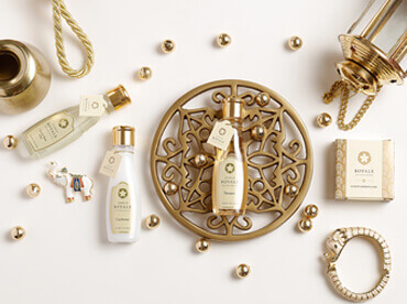 Hotel Toiletries India, Royale De Collecte®, Green elements International
