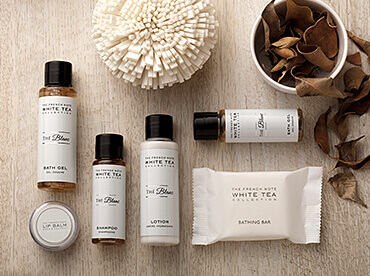 Hotel Toiletries India, The French Note® White tea Collection The Blanc, Green elements International