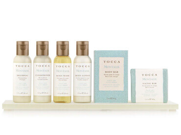 Hotel Toiletries India, Tocca®, Green elements International, Licensed Hotel Toiletries.