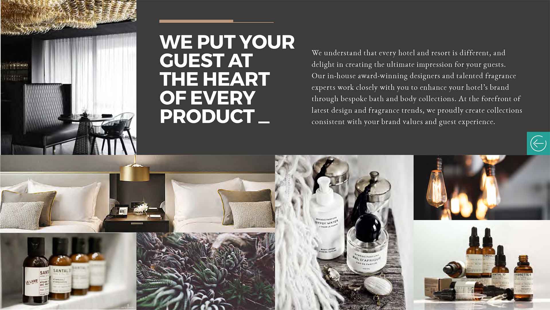 Luxury Hotel Toiletries & Amenities India, Green elements International