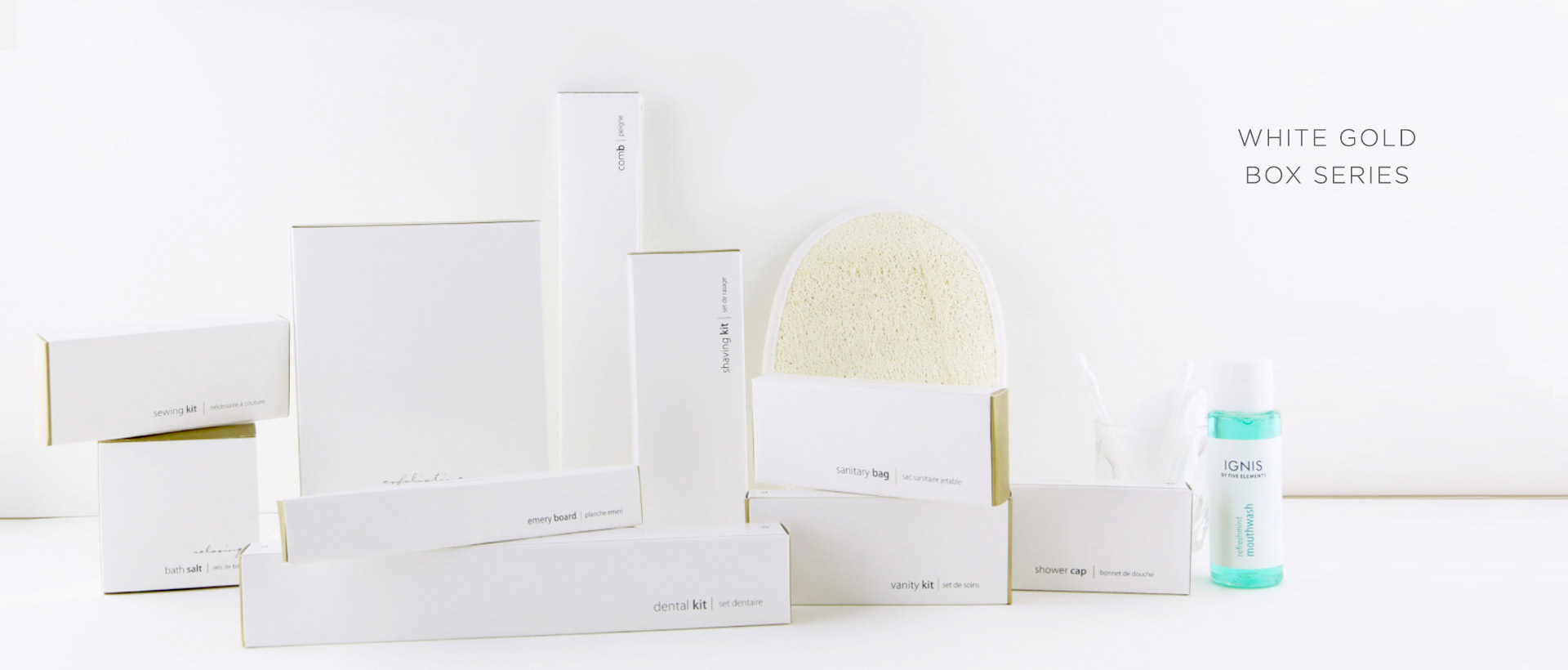 Luxury Hotel Amenities India, Guest Room Amenities Largest Manufacturer India, Green elements International