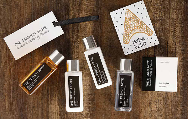 Hotel Toiletries India, The French Note®, Green elements International